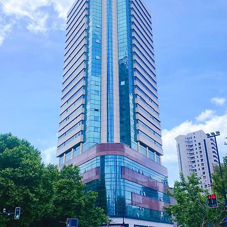 Lemon Hotel - Metro Line 1 Line 7 Changshu Road 200 Meters Shanghai Eksteriør billede